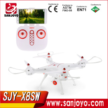 Versão atualizada X8 Syma X8SW FPV RC sem cabeça quadricóptero drone com função pairar e câmera wi-fi HD